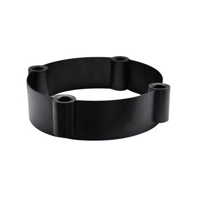 Ivyline Centrepiece Candle Holder - Mild Steel - L25 X W25 X H7 Cm - Black - image 1