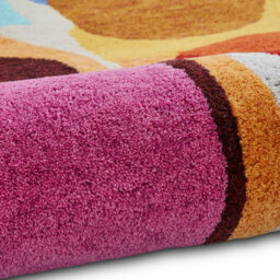 Multicoloured Wool Luxurious Modern Wool Abstract Rug Easy To Clean Living Room And Bedroom-150Cm X 230Cm - thumbnail 6