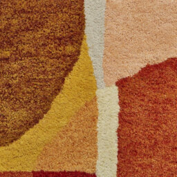 Multicoloured Wool Luxurious Modern Wool Abstract Rug Easy To Clean Living Room And Bedroom-150Cm X 230Cm - thumbnail 4
