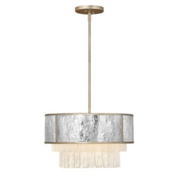 Luminosa Lighting Luminosa Hinkley Reverie Cylindrical Pendant Ceiling Light Champagne Gold - thumbnail 1
