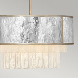 Luminosa Lighting Luminosa Hinkley Reverie Cylindrical Pendant Ceiling Light Champagne Gold - thumbnail 4