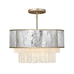 Luminosa Lighting Luminosa Hinkley Reverie Cylindrical Pendant Ceiling Light Champagne Gold - thumbnail 5