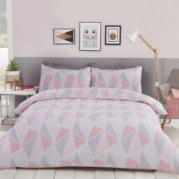 Rapport Home Leo Polycotton Duvet Set With Pillowcase - thumbnail 1