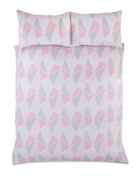 Rapport Home Leo Polycotton Duvet Set With Pillowcase - thumbnail 2
