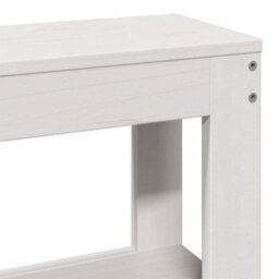 Berkfield Bed Frame With Headboard Without Mattress White 150X200 Cm King Size - thumbnail 9