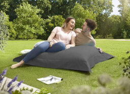 Beautiful Beanbags Adult Big Brother Beanbag For Indoors Or Outdoors Ready Filled Bean Bags - Grey - thumbnail 4