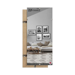 Ak Frames 15X5 Frameless Clip Frame With Shatter-Resistant Perspex - Clip Photo Frame For Prints, Photos And Wall Art - thumbnail 1