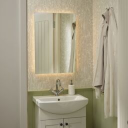 GoodHome Koros Gloss & Matt White Ceramic Freestanding Soap Dispenser - thumbnail 9