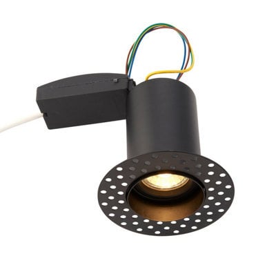 Luminosa Lighting Luminosa Ravel Trimless 50W Recessed Downlight Matt Black Paint - image 1