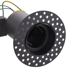 Luminosa Lighting Luminosa Ravel Trimless 50W Recessed Downlight Matt Black Paint - thumbnail 3