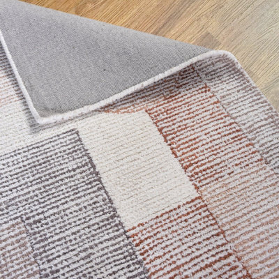 Industville Riston Hand Woven Wool Rug - Multicoloured - 120 X 180 Cm - image 1