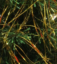 Decoris Gold Lametta Foil Tinsel Garland Strands Christmas Tree Decoration 50Cm X 40Cm - thumbnail 5