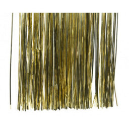 Decoris Gold Lametta Foil Tinsel Garland Strands Christmas Tree Decoration 50Cm X 40Cm - thumbnail 2