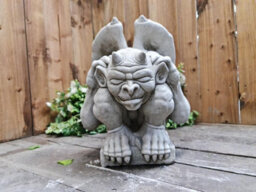 Set Of Three Gargoyle Garden Statues - thumbnail 8