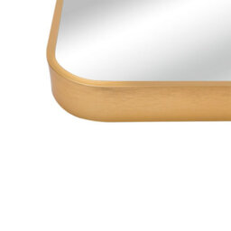 Nielsen Archer Metal Square Wall Mirror, Gold, 60Cm - thumbnail 3