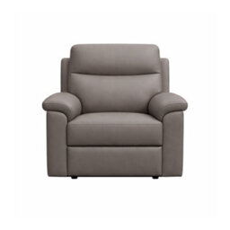 Aspire Marlowe Real Leather Power Recliner 3 + 2 + 1 Sofa Set With Usb Charging, Slate - thumbnail 3