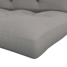 Outsunny 2 Seater Outdoor Seat Cushions And Back For Pallet, Light Grey - thumbnail 8