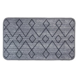 Jvl Fiora Machine Washable Door Mat & Runner Rug Diamond Pulse - thumbnail 2