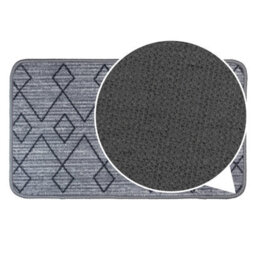 Jvl Fiora Machine Washable Door Mat & Runner Rug Diamond Pulse - thumbnail 7
