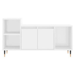 Berkfield Tv Cabinet White 100X35X55 Cm Engineered Wood - thumbnail 5