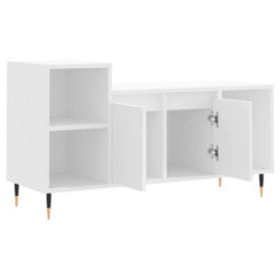 Berkfield Tv Cabinet White 100X35X55 Cm Engineered Wood - thumbnail 6