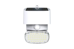 Nightsearcher Nexsun Nautilus  2000 Lumens Tilt & Rotatable Solar Wall Light With Pir Sensor - thumbnail 2
