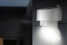 Nightsearcher Nexsun Nautilus  2000 Lumens Tilt & Rotatable Solar Wall Light With Pir Sensor - thumbnail 8