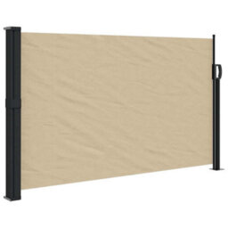 Walplus Retractable Side Awning Garden Sun Shade Canopy Gazebo For Back Door, Porch, Patio Beige 120X600 Cm - thumbnail 2