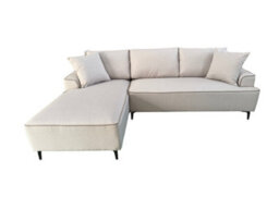 DS Living The Milano Edge 3 Seater Right Hand Corner Sofa In Grey Or Beige - thumbnail 3