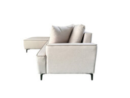 DS Living The Milano Edge 3 Seater Right Hand Corner Sofa In Grey Or Beige - thumbnail 5