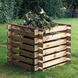 Cerland Mezzito Wooden Garden Compost Bin 3 X 3 - thumbnail 2