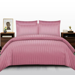 Pamposh Pack Of 2 Premium Reversible Super King Duvet Covers With Zip Closure, Corner Ties & Matching Pillows Soft Easy Care Bedding - thumbnail 1