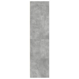 Berkfield Wardrobe Concrete Grey 100X50X200 Cm Engineered Wood - thumbnail 5