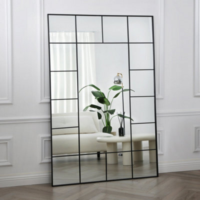 Aion - Window Mirror In Full Length - Black Frame - 179X119 - image 1
