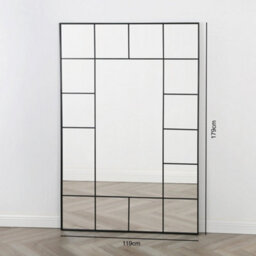 Aion - Window Mirror In Full Length - Black Frame - 179X119 - thumbnail 3