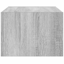 Berkfield Durable Tv Cabinet With Led Lights Grey Sonoma 75X35.5X25 Cm - thumbnail 8