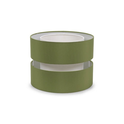 Valuelights Sophia Small Olive 2 Tier Ceiling Light Shade (D)26Cm - image 1