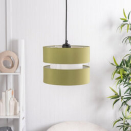 Valuelights Sophia Small Olive 2 Tier Ceiling Light Shade (D)26Cm - thumbnail 2