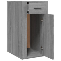 Berkfield Desk Cabinet Grey Sonoma 40X49X75 Cm Engineered Wood - thumbnail 7