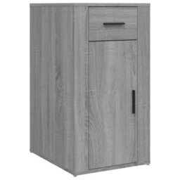 Berkfield Desk Cabinet Grey Sonoma 40X49X75 Cm Engineered Wood - thumbnail 2