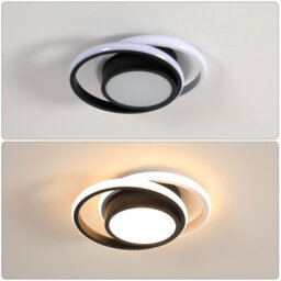 Pheashine Led Ceiling Light, Modern Light Round Ceiling Lamp, 6500K  Fixture For Hallway, Bedroom, Kitchen, Living Room - thumbnail 2