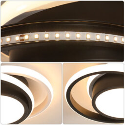 Pheashine Led Ceiling Light, Modern Light Round Ceiling Lamp, 6500K  Fixture For Hallway, Bedroom, Kitchen, Living Room - thumbnail 4
