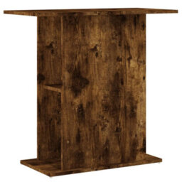 Walplus Smoked Oak Aquarium Stand 75X36X72.5 Cm Engineered Wood Fish Tank Cabinet - thumbnail 2