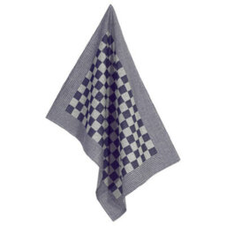 Berkfield 20 Piece Towel Set Blue And White Cotton - thumbnail 8