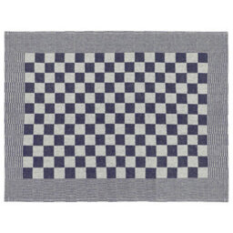 Berkfield 20 Piece Towel Set Blue And White Cotton - thumbnail 9