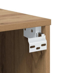 Berkfield Durable Wall Mounted Tv Cabinet Artisan Oak 80X30X30 Cm Engineered Wood - thumbnail 8