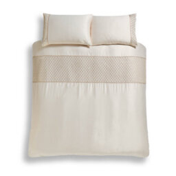 Catherine Lansfield Deco Sequin Duvet Cover Set With Pillowcases Champagne Gold - thumbnail 5