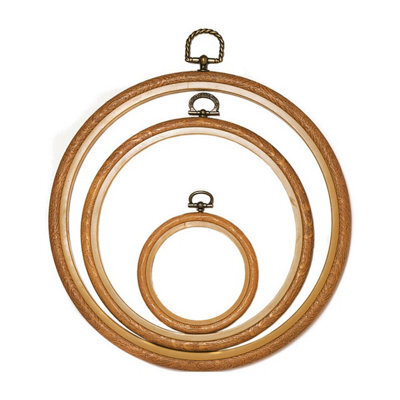 Groves Of Thames Frame 15Cm Brown - Frame: Plastic: 15Cm Diameter: Natural - Vervaco - image 1