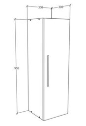 Vcm Wood Wall Shelf Wall Cabinet Arila Ls - thumbnail 3