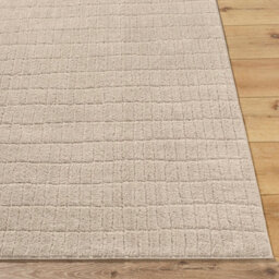 Livabliss Our Pnw Home Cascade-Modern Beige Brown Graphic High Pile Living Dining Bedroom Rug 200 X 275 Cm Easy Care, Non Shedding - thumbnail 5